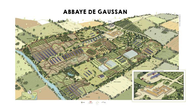 abbaye de gaussan